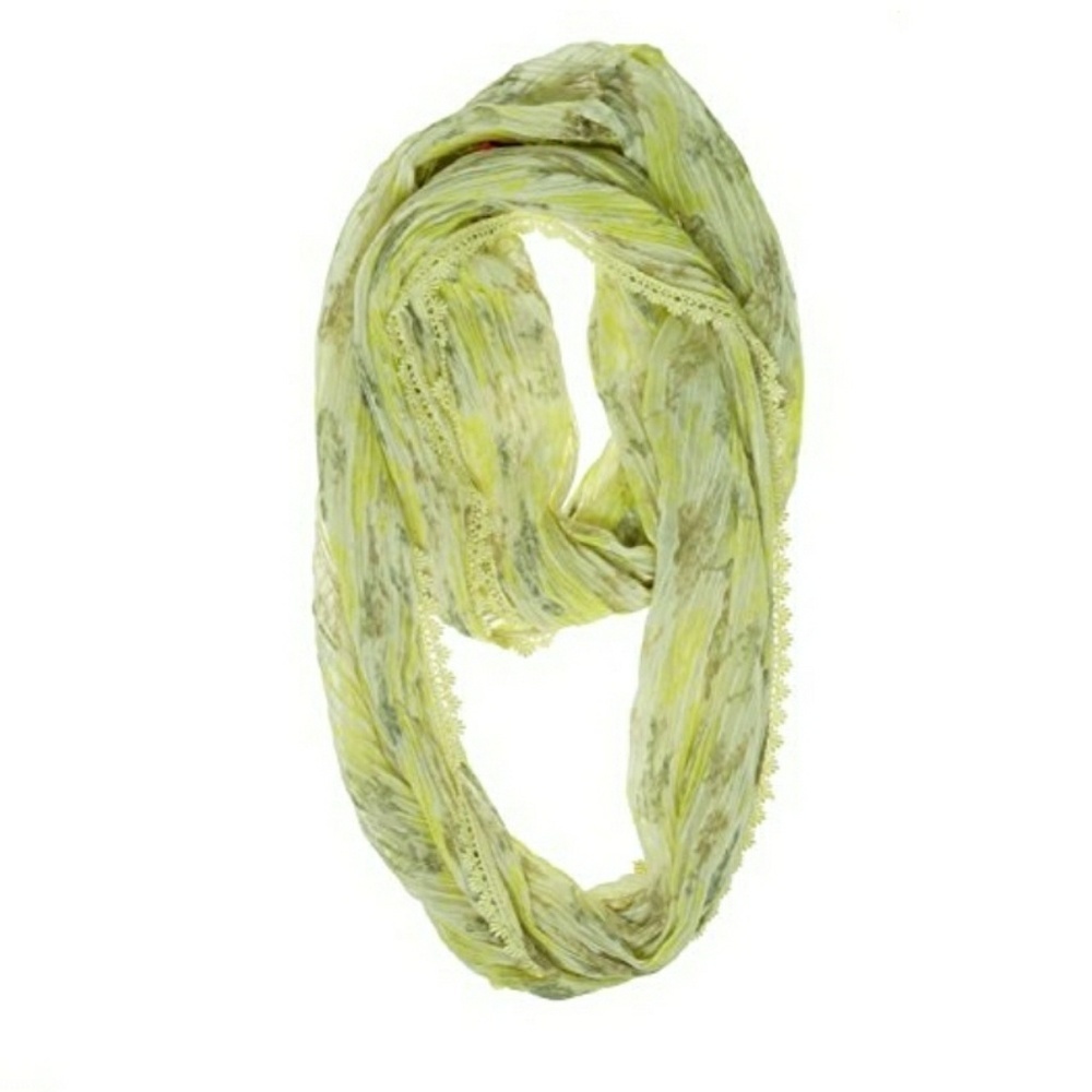 Cejon Women's New Women's Yellow Infinity Scarf